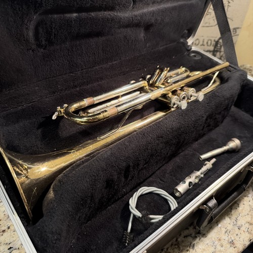 Vintage zeus usa trumpet with - trumpet,