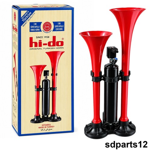 Tromba pneumatica doppia corno - pneumatica,